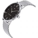 Tommy Hilfiger Ultra Slim Quartz Movement Black Dial Men's Watch