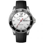 Edox Men's Chronorally -S Stainless Steel Quartz Sport Watch with Rubber Strap, Black, 20 (Model: 84300 3CA ABN)