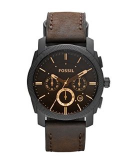 Fossil Men's FS4656 Analog Watch with Brown Band