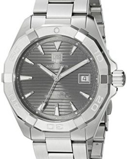 TAG Heuer Men's Aquaracracer Swiss-Automatic Watch with Stainless-Steel Strap