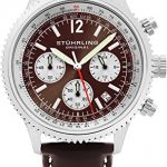 Stuhrling Original Men's Monaco Analog Japanese Quartz Brown