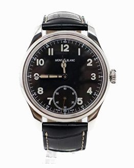 Montblanc 1858 Mechanical-Hand-Wind Male Watch 113860 (Certified Pre-Owned)