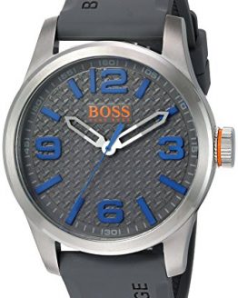 HUGO BOSS Orange Men's Paris Quartz Stainless Steel Casual Watch (Model: 1513349)