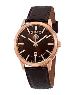 Orient Contemporary Watch FEV0U002TH - Leather Gents Automatic Analogue