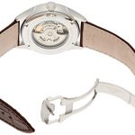 Hamilton Men's Jazzmaster Gold Swiss-Automatic Watch with Leather Calfskin Strap, Brown