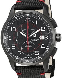 Victorinox Men's 241721 AirBoss Analog Display Swiss Automatic Black Watch