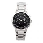 IWC GST Quartz (Battery) Black Dial Mens Watch IW3727-02 (Certified Pre-Owned)