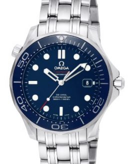 Omega Men's 212.30.41.20.03.001 Seamaster Diver 300m Co-Axial Automatic Swiss Automatic Silver-Tone Watch