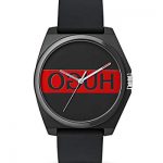 Hugo BOSS Unisex Adult Analogue Classic Quartz Watch with Silicone Strap 1520015