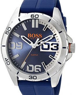 HUGO BOSS Orange Men's 1513286 berlin Analog Display Quartz Blue Watch
