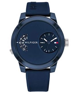 Tommy Hilfiger Dual Time Mens Analog Blue Casual Quartz Tommy Hilfiger