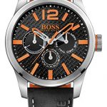 BOSS Orange Men's 1513228 PARIS Analog Display Quartz Black Watch