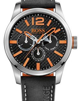 BOSS Orange Men's 1513228 PARIS Analog Display Quartz Black Watch
