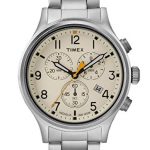 Timex Mens Chronograph Quartz Watch with Stainless Steel Strap
