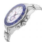 Rolex Yacht Master II White Dial Blue Bezel Stainless Steel Automatic Mens Watch