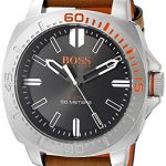 HUGO BOSS Orange Men's 1513294 Sao Paulo Analog Display Japanese Quartz Brown Watch