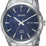 Seiko Men's SNE361 Analog Display Japanese Quartz Silver Watch