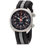 Oris Chronoris Black Dial Canvas Strap Men's Watch 73377374054TSGRY