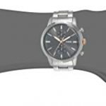 Fossil Men's Townsman Quartz Watch with Stainless-Steel Strap, Silver, 10