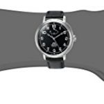 Orient Men's 'Monarch' Mechanical Hand Wind Stainless Steel and Leather Dress Watch