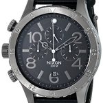 Nixon Men's A3631886 48-20 Chrono Leather Watch