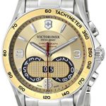 Victorinox Unisex 241619 Chrono Classic Analog Display Swiss Quartz Silver Watch