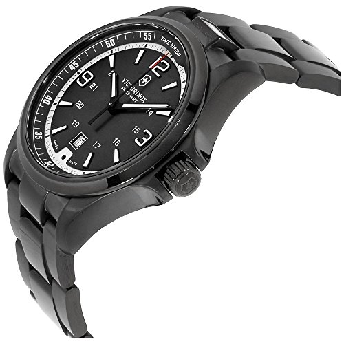 Victorinox Night Vision Black Dial Stainless Steel Men's Watch 241665XG (Certified Refurbished) 1 Victorinox Night Vision Black Dial Stainless Steel Men's Watch