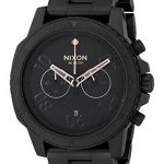 Nixon Men's A549957-00 Ranger Chrono Analog Display Quartz Black Watch
