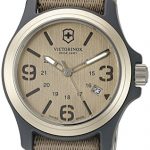 Victorinox Men's 241516 Original Analog Display Swiss Quartz Beige Watch