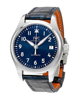 IWC Pilots Automatic Midsize Blue Dial Unisex Watch IW324008