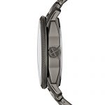 Fossil Men's Machine Smoke Stainless Steel Bracelet Watch