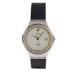 Hublot Depose MDM Steel 36mm Black Rubber Men's Quartz Watch - A Timepiece of Uncompromising Quality