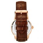 Stührling Original Rose Gold Watch for Men Skeleton Watch Dial Automatic Watch Movement