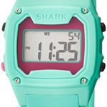 Freestyle Unisex Classic Green Case Digital Silicone Strap Watch