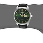 Seiko Men's 'Recraft Series' Japanese Automatic Stainless Steel and Black Leather Dress Watch