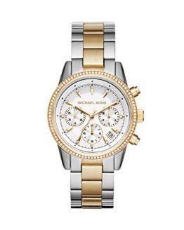 Michael Kors Women's Ritz Silver-Tone Watch MK6474