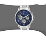 Tommy Hilfiger Men's Quartz Stainless Steel Watch, Color:Silver-Toned