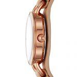 Fossil Women's Classic Minute Stainless Steel Quartz Watch with Leather Strap, Beige