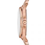 Michael Kors Women's Lexington Quartz Watch with Stainless-Steel-Plated Strap, Rose Gold