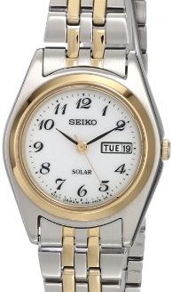 Seiko Women's SUT116 Stainless Steel Two-Tone Watch