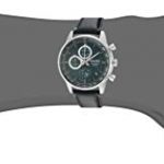 Stylish Quartz Chronograph with Blue Patterned Dial for Everyday Elegance