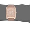 Nine West Women's Rose Gold-Tone and Taupe Strap Watch