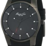 Kenneth Cole New York Men's Quartz Stainless Steel Case Polyurethane Black(Model:KC1557)