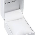 Nine West Women's Rose Gold-Tone and Taupe Strap Watch