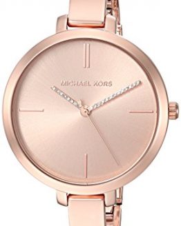 Michael Kors Women's Jaryn Quartz Watch with Stainless-Steel Strap, Rose Gold, 8 (Model: MK3735)