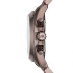 Michael Kors Womens Bradshaw Quartz Chronograph Bracelet Watch, Brown