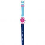 Swatch Womens Analogue Quartz Watch with Silicone Strap