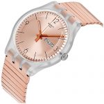 Swatch Originals Quartz Movement Rose Gold Dial Unisex Watch