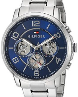 Tommy Hilfiger Men's Quartz Stainless Steel Watch, Color:Silver-Toned (Model: 1791293)