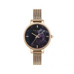 Ted Baker Women's Kate Quartz Watch with Stainless-Steel Strap, Rose Gold, 10 (Model: TE50070015)